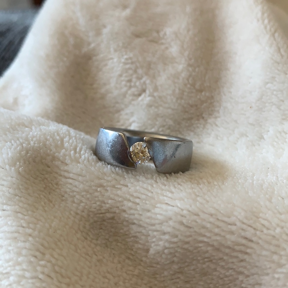 .33ct Suspension Engagement Ring